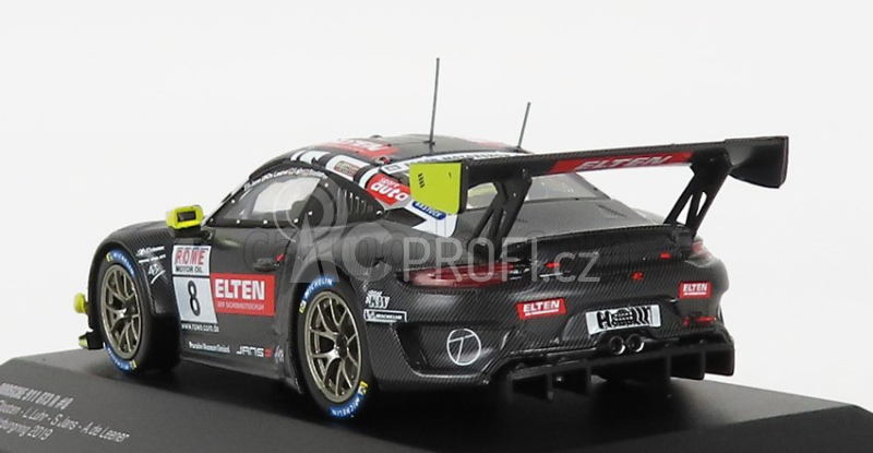 Ixo-models Porsche 911 991-2 Gt3-r Team Iron Force N 8 1:43, černá