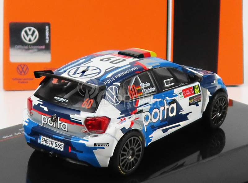 Ixo-models Volkswagen Polo Gti R5 N 60 Rally Ypres 2021 1:43