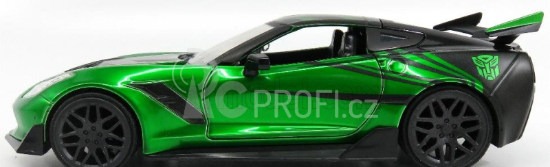 Jada Chevrolet Corvette C7 Coupe Stingray 2014 - Crosshairs Transformers V 1:24