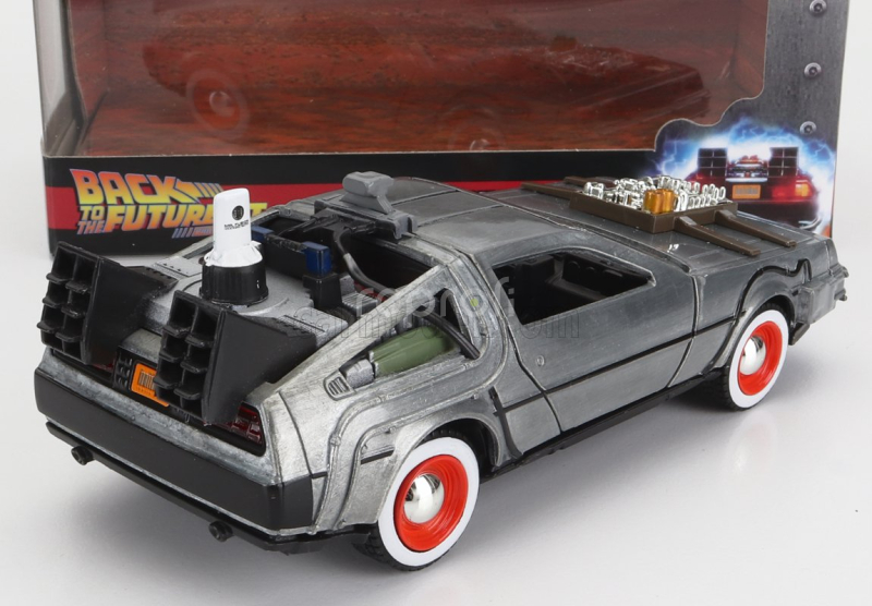 Jada De lorean Time Machine - Back To The Future 3 - Ritorno Al Futuro 3 1:32 Silver