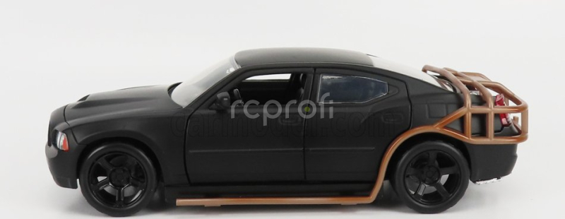 Jada Dodge Dom's Toretto Charger Srt8 2006 - Fast & Furious 1:24 Matt Black