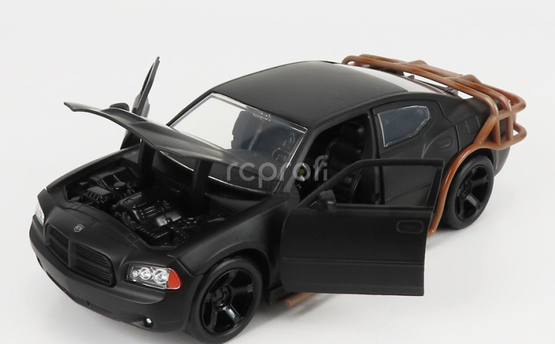 Jada Dodge Dom's Toretto Charger Srt8 2006 - Fast & Furious 1:24 Matt Black