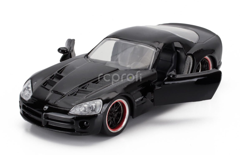 Jada Dodge Letty's Viper Srt-10 Coupe 2003 - Fast & Furious 7 1:32 Black