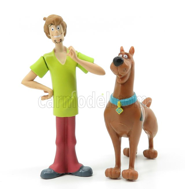 Jada Hanna barbera Scooby-doo The Mystery Van Machine With Shaggy And Scooby-doo Figures 1:24 Světle Modrá Žlutá