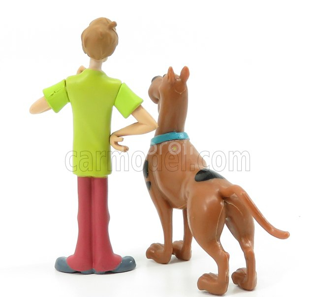 Jada Hanna barbera Scooby-doo The Mystery Van Machine With Shaggy And Scooby-doo Figures 1:24 Světle Modrá Žlutá