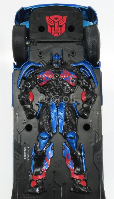 Jada Western star 5700 Xe Tractor Truck 2009 - Optimus Prime Transformers V L'ultimo Cavaliere - Movie 2017 1:24 Modrá Met Červená