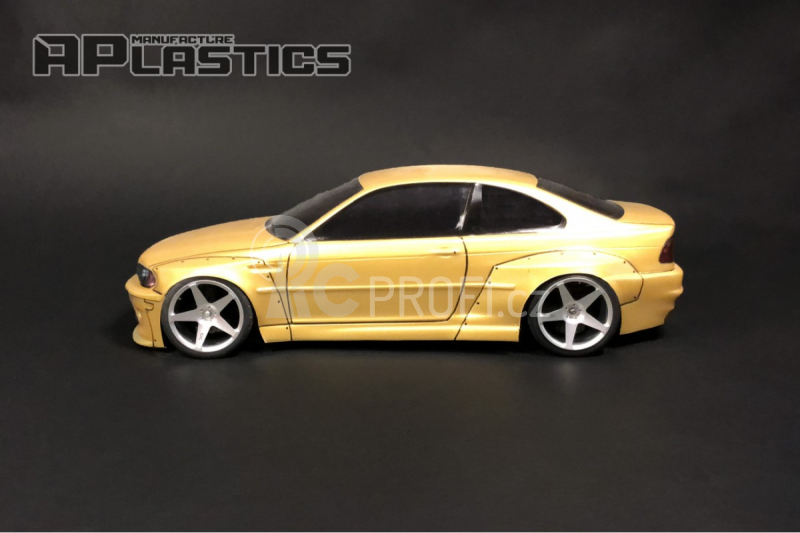 Karoserie APlastics - BMW E46 M3 Wide - 1/10, 196mm