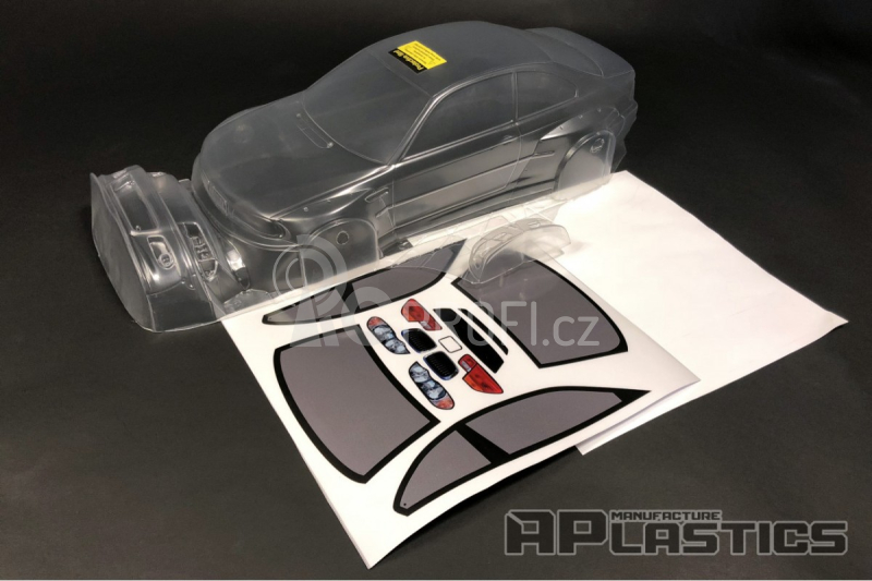 Karoserie APlastics - BMW E46 M3 Wide - 1/10, 196mm