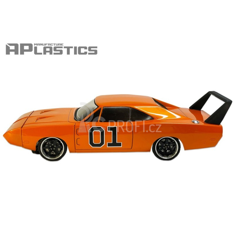 Karoserie APlastics - Dodge Charger Daytona - 1/10, 195mm