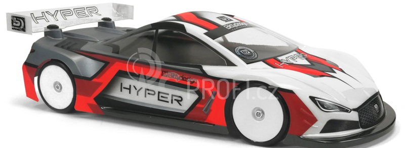 Karoserie čirá Bittydesign HYPER - (190 mm) - ultra lehká