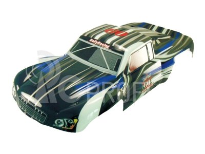 Karoserie Short Course truck 1:5 černo-modrá