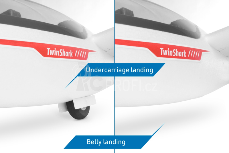 RC letadlo KAVAN 304TS TwinShark 2700mm - ARF