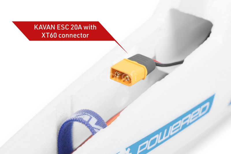 RC letadlo KAVAN Beta 1400 RTF, modrá