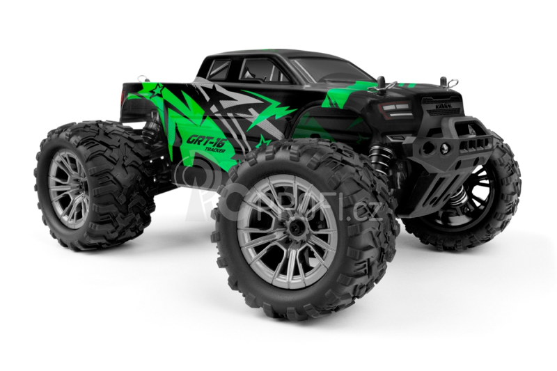 KAVAN GRT-16 Tracker RTR 4WD Monster Truck 1:16, zelená