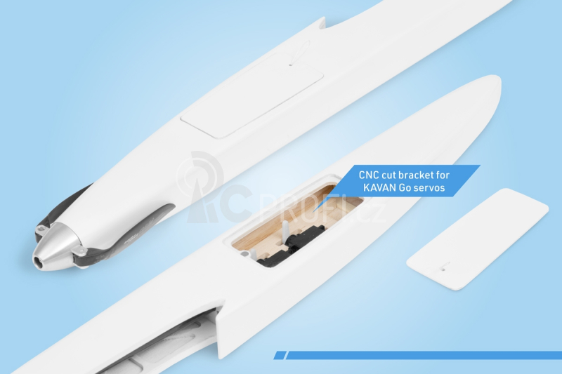 RC letadlo KAVAN Mirai V-tail větroň kit 1995mm