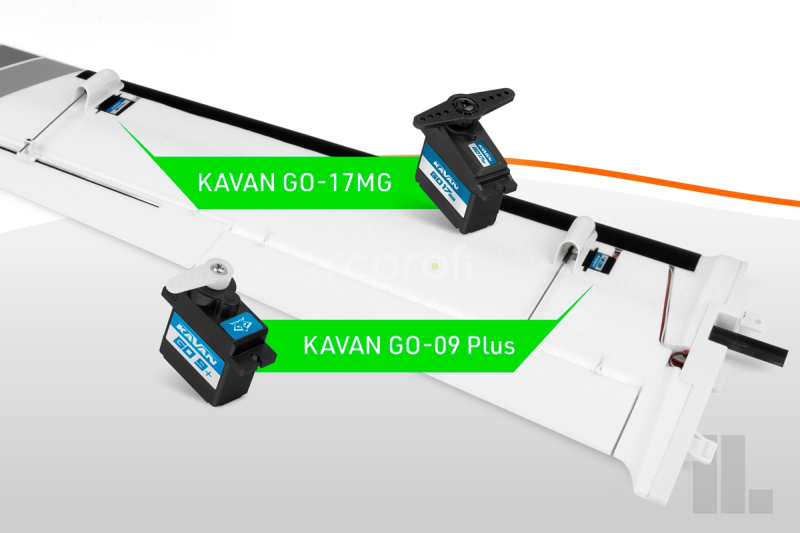 RC letadlo KAVAN Pulse 2200 V2 ARF, oranžová