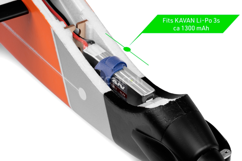 KAVAN Twisty 1512mm - oranžová