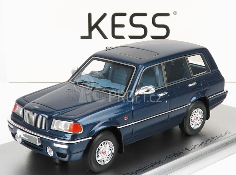 Kess-model Bentley Dominator 4x4 1994 - Range Rover Chassis 1:43, modrá