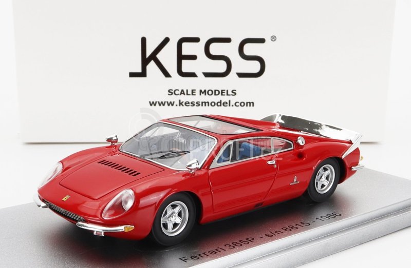 Kess-model Ferrari 365p Berlinetta Speciale - 3 Seats - 3 Posti - 1966 1:43 Red