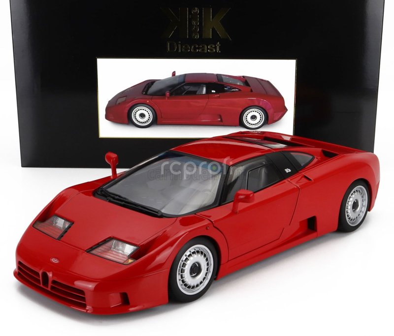 Kk-scale Bugatti Eb110 1991 1:12 Red