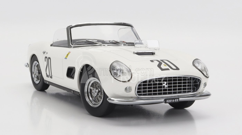 Kk-scale Ferrari 250 Gt Swb 3.0l V12 California Spider Team Nart N 20 1:18, bílá