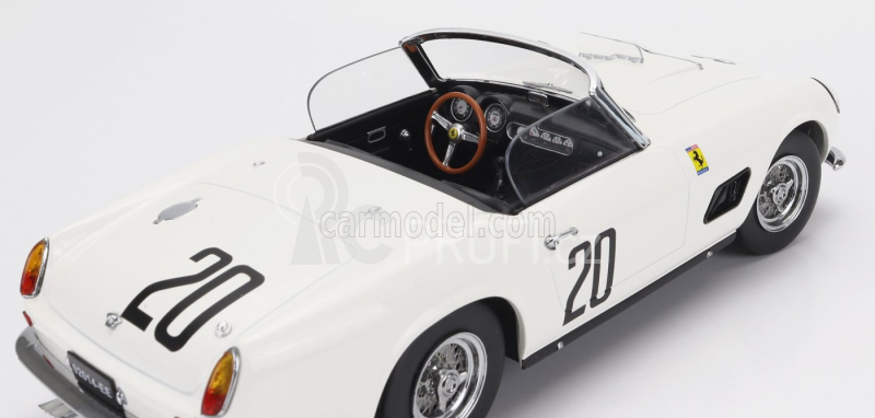 Kk-scale Ferrari 250 Gt Swb 3.0l V12 California Spider Team Nart N 20 1:18, bílá