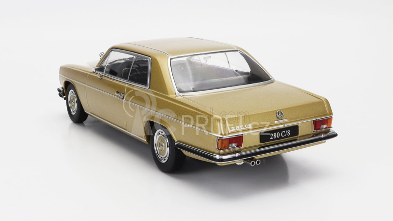 Kk-scale Mercedes benz 280c/8 (w114) Coupe 1969 1:18 Gold Met