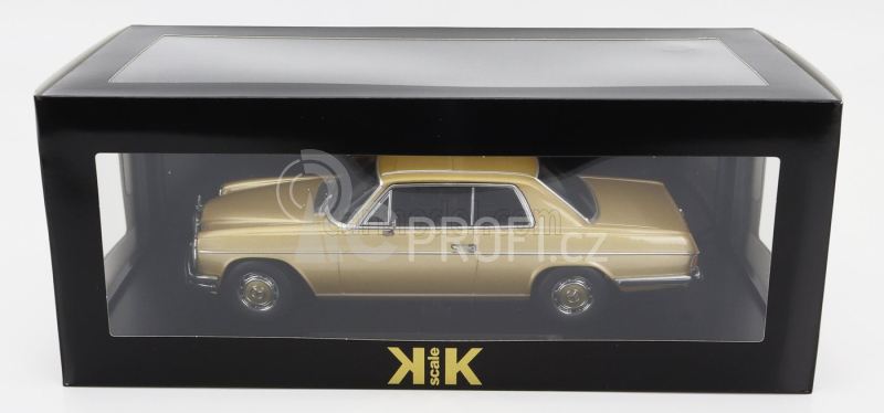 Kk-scale Mercedes benz 280c/8 (w114) Coupe 1969 1:18 Gold Met