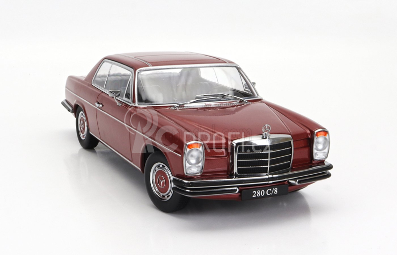 Kk-scale Mercedes benz 280c/8 (w114) Coupe 1969 1:18 Red Met