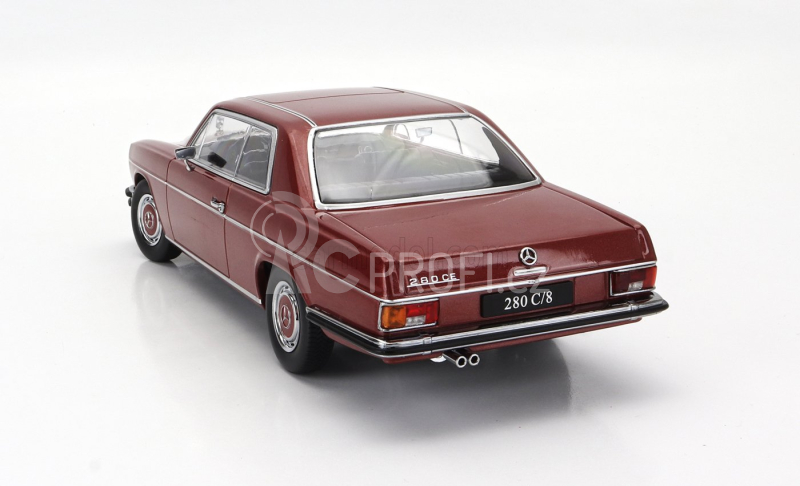 Kk-scale Mercedes benz 280c/8 (w114) Coupe 1969 1:18 Red Met
