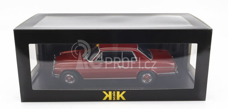 Kk-scale Mercedes benz 280c/8 (w114) Coupe 1969 1:18 Red Met