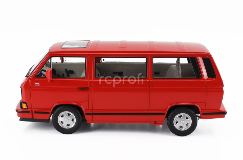 Kk-scale Volkswagen T3 Multivan Minibus (last Edition) 1992 1:18 Red