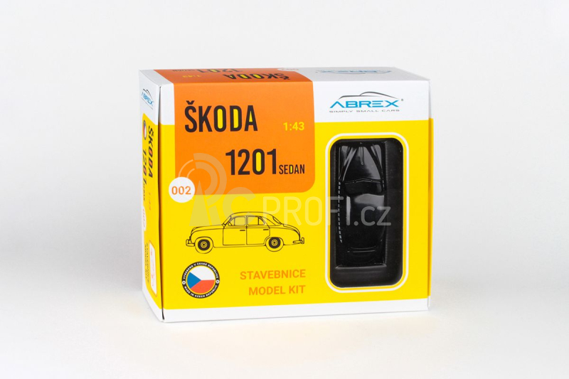 Abrex Škoda 1201 (1956) 1:43 - Taxi - Stavebnice