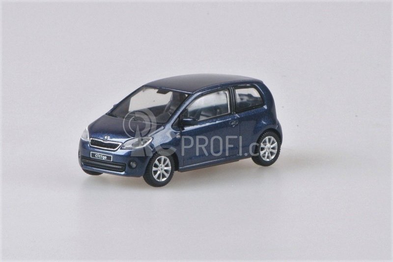 Abrex Škoda Citigo 3dveřové (2011) 1:43 - Modrá Night Metalíza