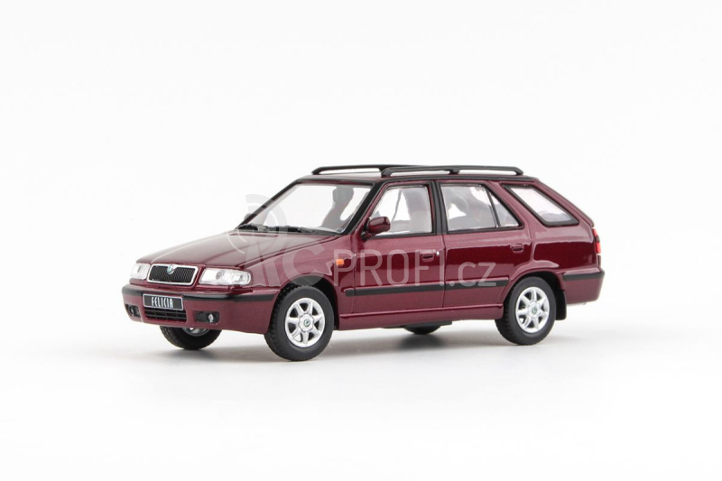 Abrex Škoda Felicia FL Combi (1998) 1:43 - Červená Hot Chilli Metalíza
