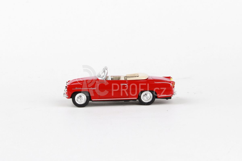 Abrex Škoda Felicia Roadster (1963) 1:72 - Červená Tmavá