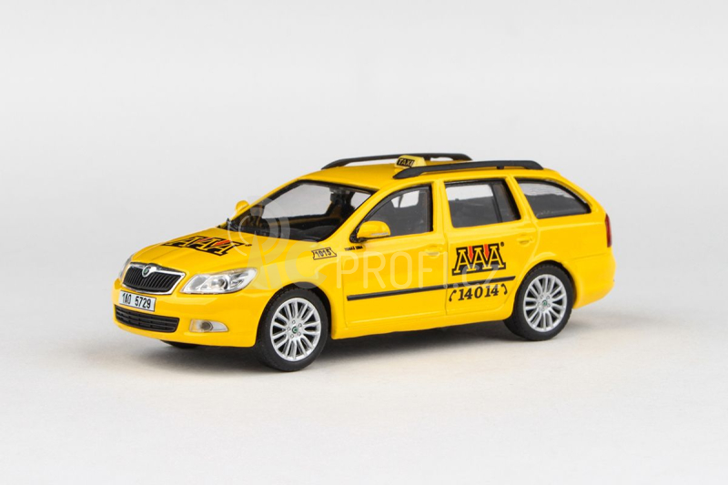 Abrex Škoda Octavia II FL Combi (2008) 1:43 - AAA Taxi