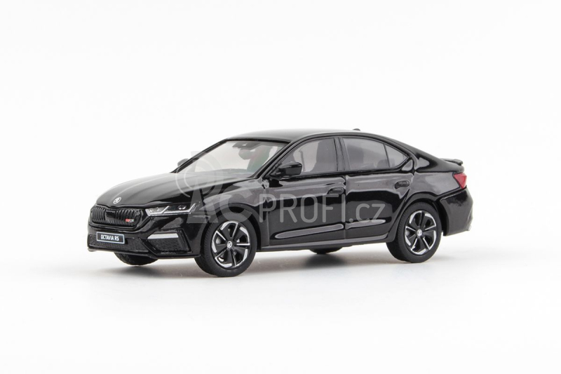 Abrex Škoda Octavia IV RS (2020) 1:43 - Černý Crystal Metalíza