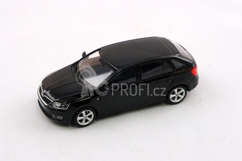 Abrex Škoda Rapid Spaceback (2013) 1:43 - Černá Magic Metalíza