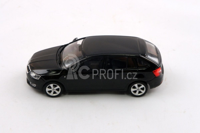 Abrex Škoda Rapid Spaceback (2013) 1:43 - Černá Magic Metalíza
