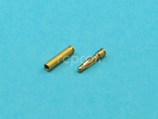 Konektor 2 mm zlacený PREMIUM