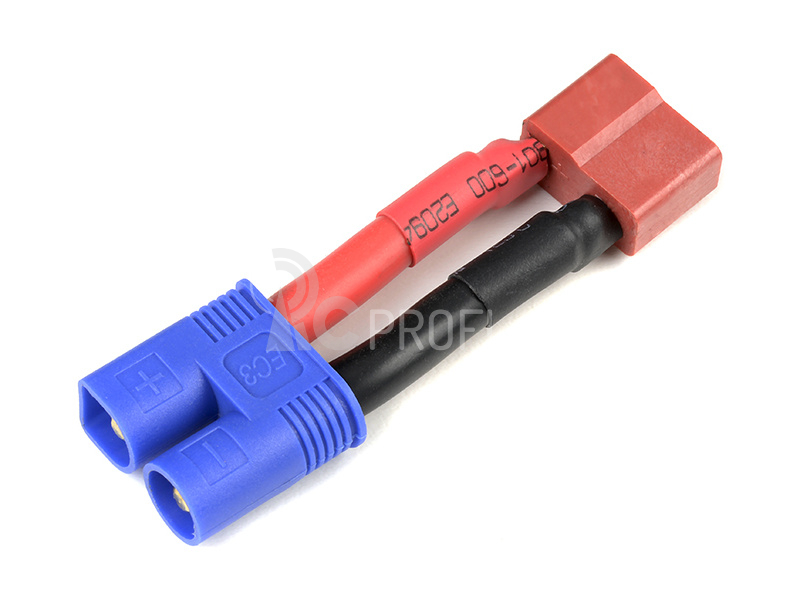 Konverzní kabel Deans baterie - EC3 přístroj 12AWG