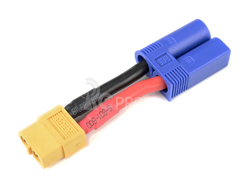 Konverzní kabel EC5 přístroj - XT-60 baterie 12AWG