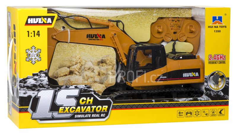 RC pásový bagr HN350 1:14 15CH