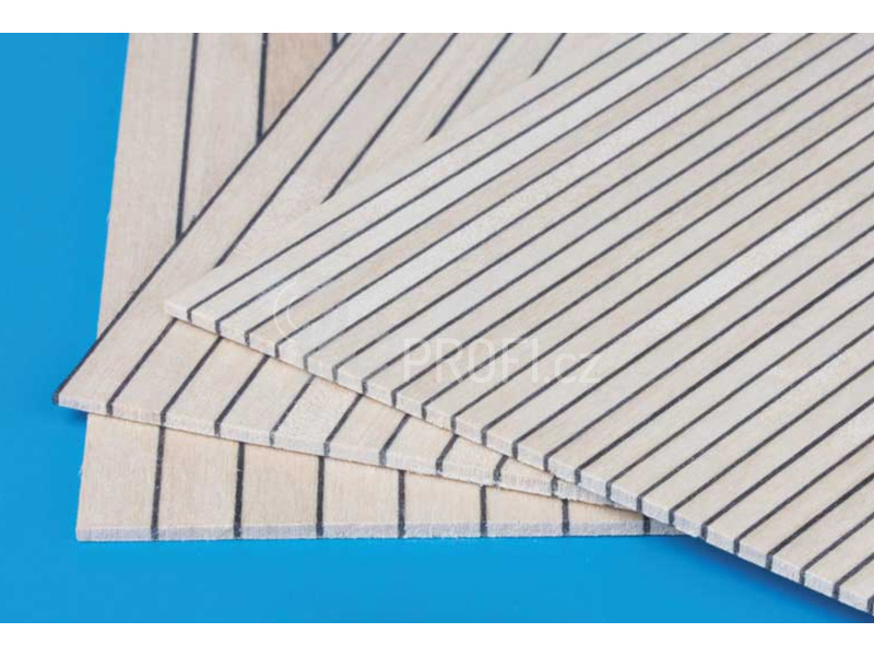 Krick Deska paluby plank bříza černá 5/0.5mm