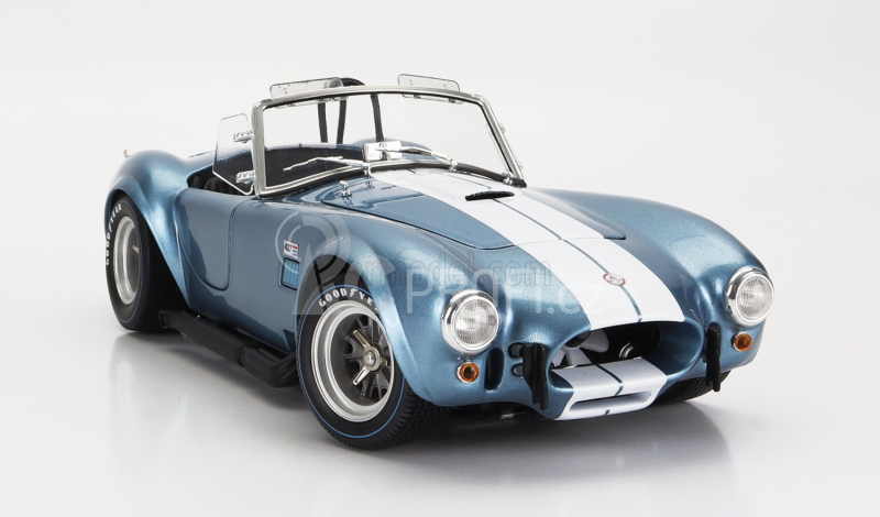 Kyosho Ford usa Shelby Cobra 427 S/c Spider 1962 1:18 Světle Modrá Bílá