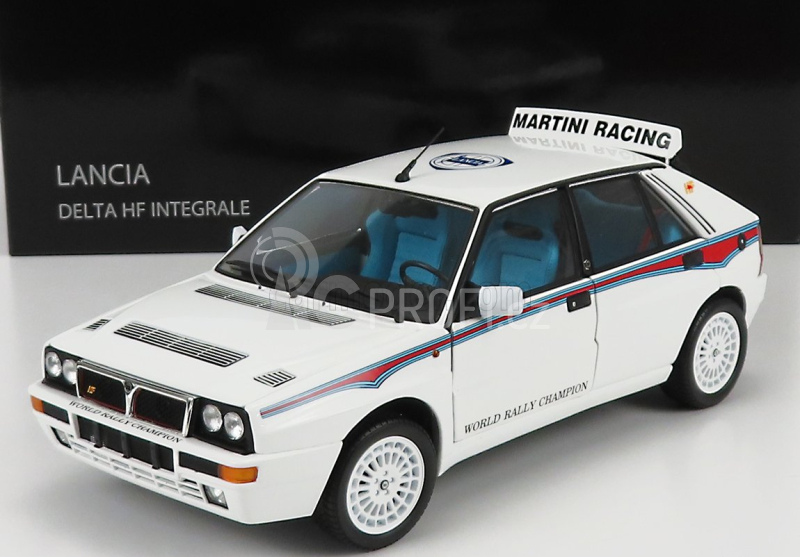 Kyosho Lancia Delta Hf Integrale Martini 6 1992 1:18 Bílá