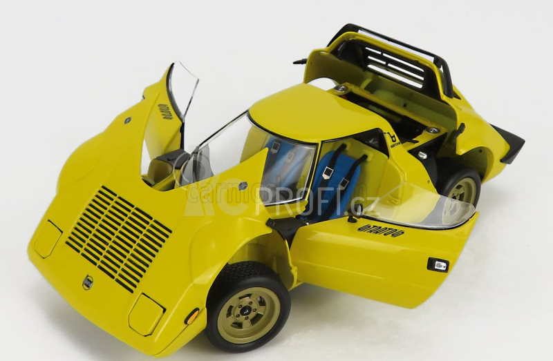 Kyosho Lancia Stratos Hf 1975 1:18 Žlutá
