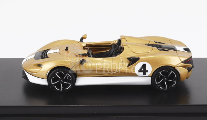Lcd-model Mclaren Elva 2020 1:64 Šampaňské Bílé