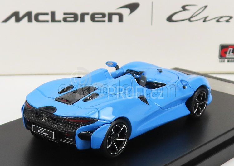 Lcd-model Mclaren Elva 2020 1:64 Světle Modrá